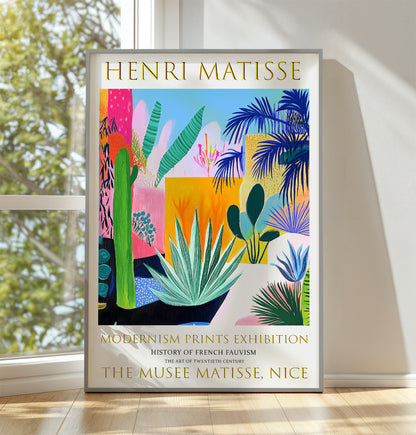 Matisse Print, Henri Matisse Exhibition Poster, Zen Garden Wall Art Picture