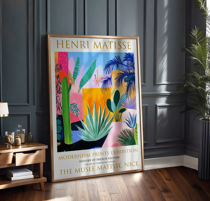 Matisse Print, Henri Matisse Exhibition Poster, Zen Garden Wall Art Picture