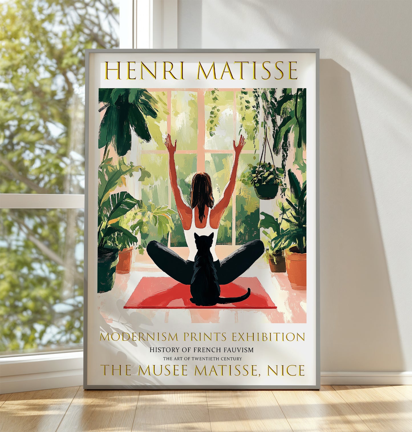 Matisse Print, Henri Matisse Poster, Yoga Exhibition Wall Art Picture Painting