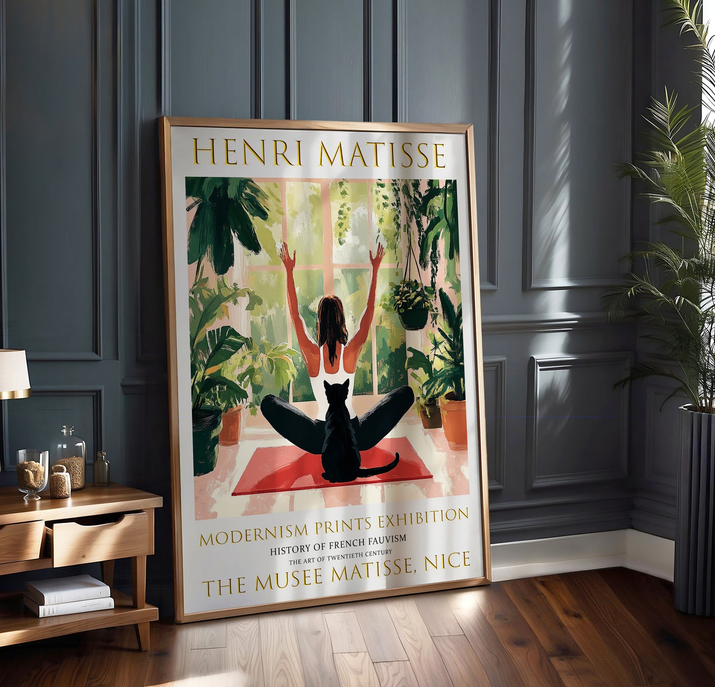 Matisse Print, Henri Matisse Poster, Yoga Exhibition Wall Art Picture Painting