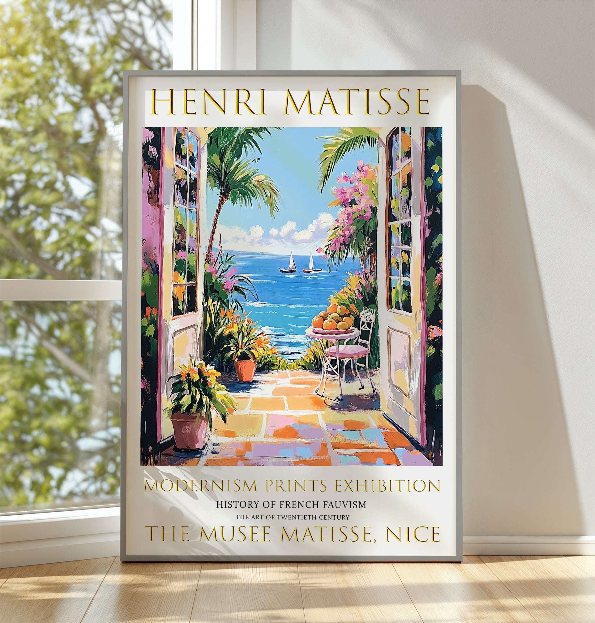 Open Window Henri Matisse Print, Henri Matisse Poster, Summer Wall Art Picture