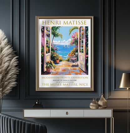 Open Window Henri Matisse Print, Henri Matisse Poster, Summer Wall Art Picture