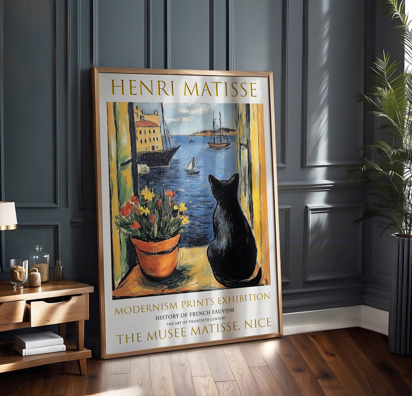 Henri Matisse Print, Henri Matisse Poster, French Exhibition Wall Art Picture #1