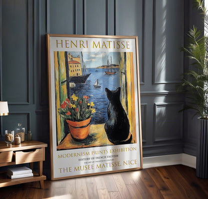 Henri Matisse Print, Henri Matisse Poster, French Exhibition Wall Art Picture #1