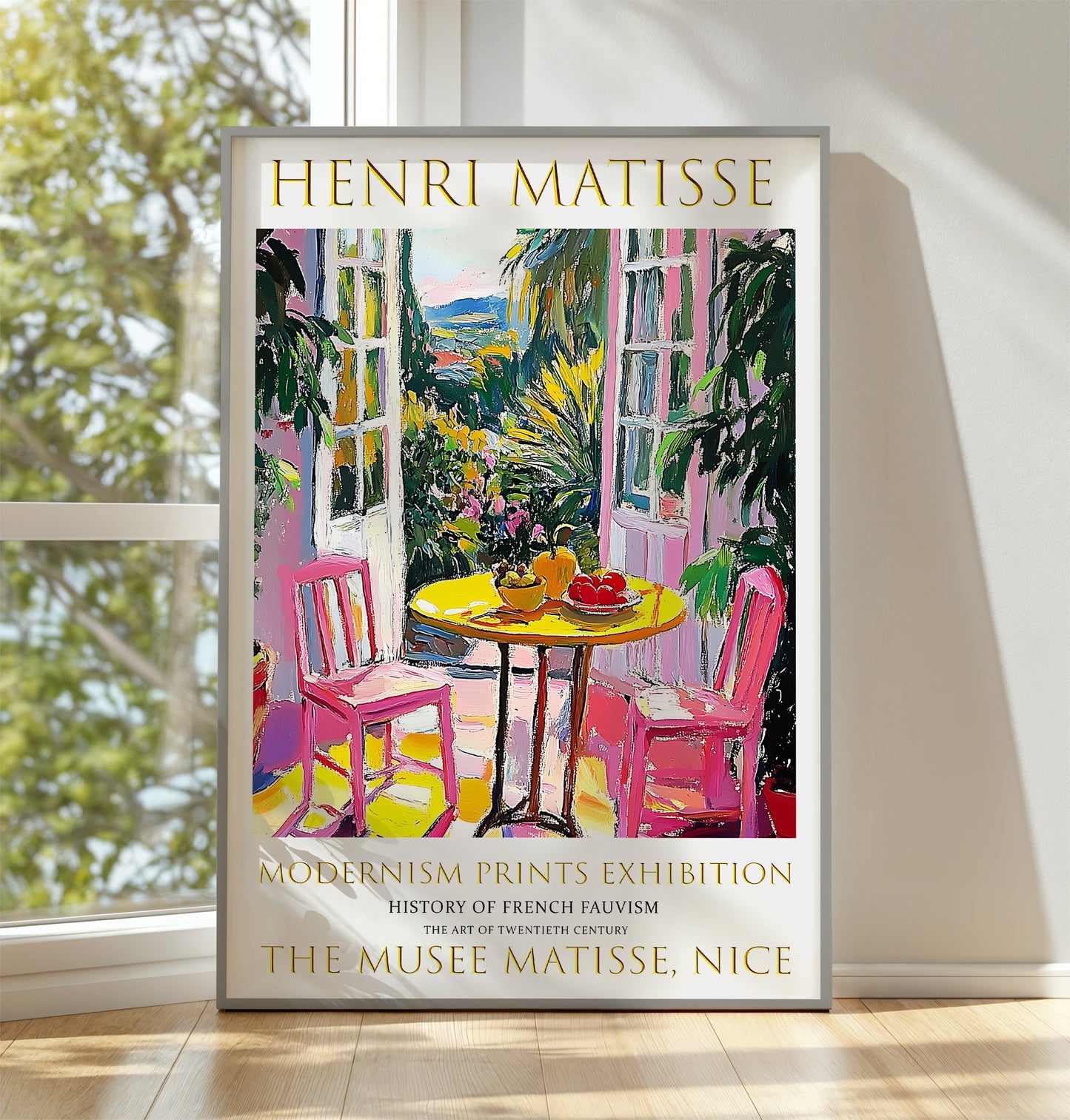 Henri Matisse Print, Henri Matisse Poster, French Exhibition Wall Art Picture