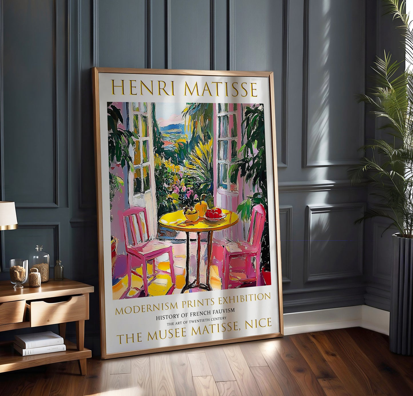 Open Window Henri Matisse Print, Henri Matisse Poster, French Exhibition, Garden View Wall Art Picture