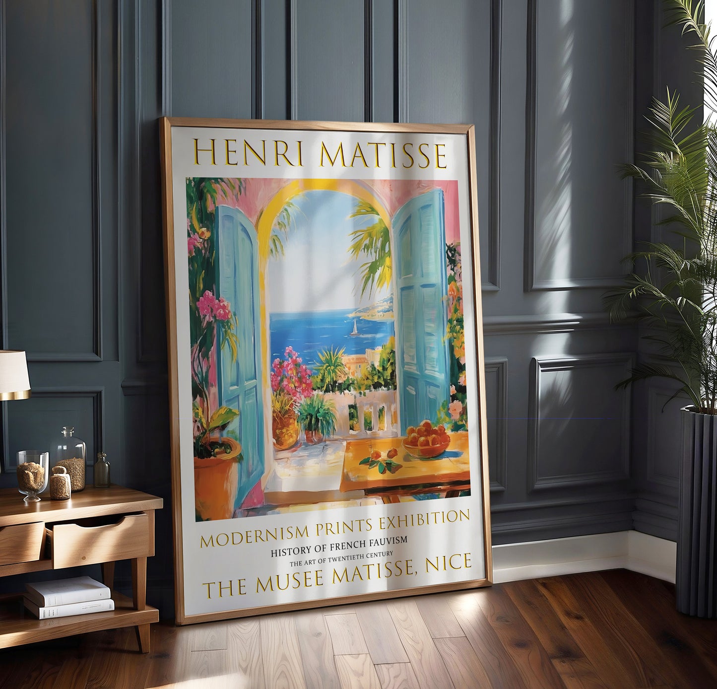 Open Window Henri Matisse Print, Henri Matisse Poster, Wall Art Picture Painting