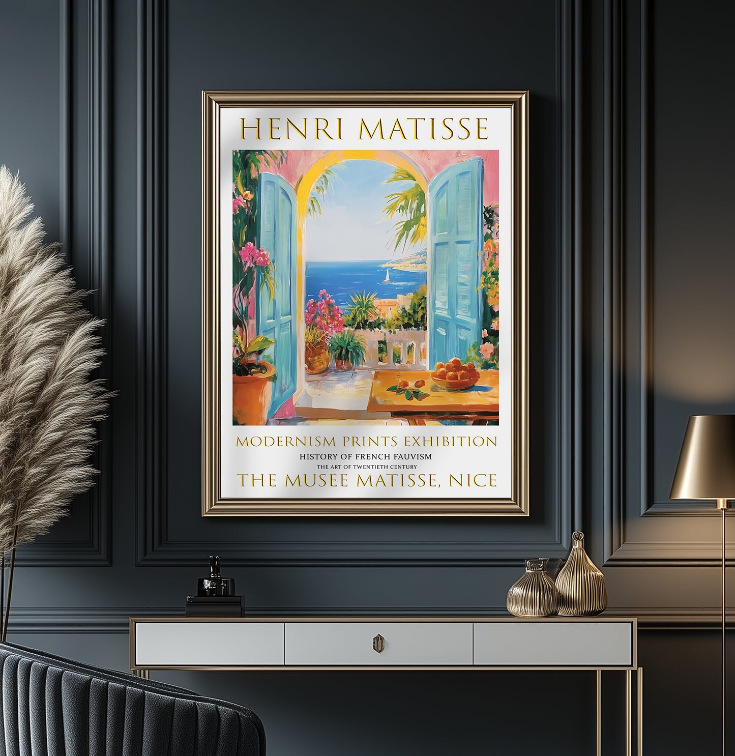 Open Window Henri Matisse Print, Henri Matisse Poster, Wall Art Picture Painting