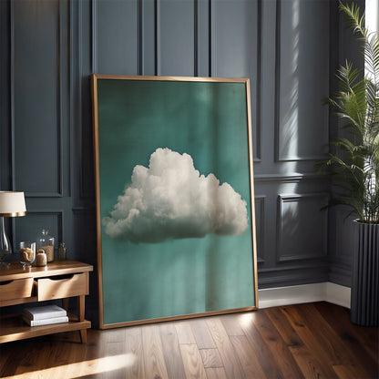 Cloud Print · Rain Cloud Wall Art · Abstract Poster Print · Minimalist Wall Art · Maximalist Decor · Sky Wall Art · Cloud Poster