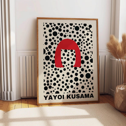 Yayoi Kusama Wall Art, Japanese Wall Art, Yayoi Kusama Print, Asian Decor. Exhibition Poster, Japanese Home Décor, Gift Idea, A2/A3/A4/