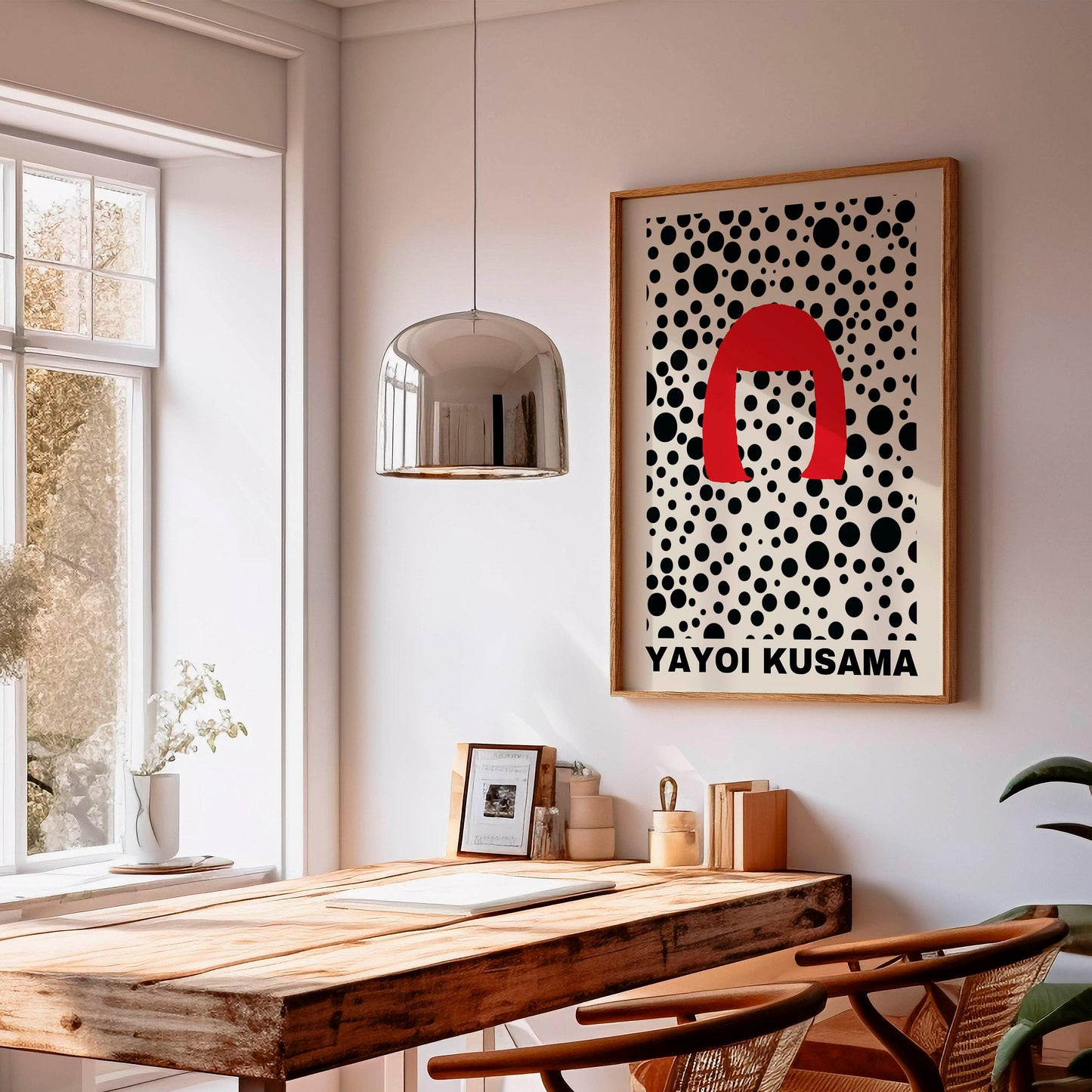 Yayoi Kusama Wall Art, Japanese Wall Art, Yayoi Kusama Print, Asian Decor. Exhibition Poster, Japanese Home Décor, Gift Idea, A2/A3/A4/