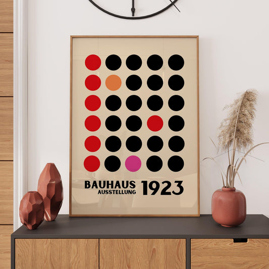 Bauhaus Print: Retro Wall Art, Bauhaus Poster, Minimalist Wall Art, Ultra Contemporary, Bedroom, Home Office Décor, Gift Idea, A2/A3/A4/A5