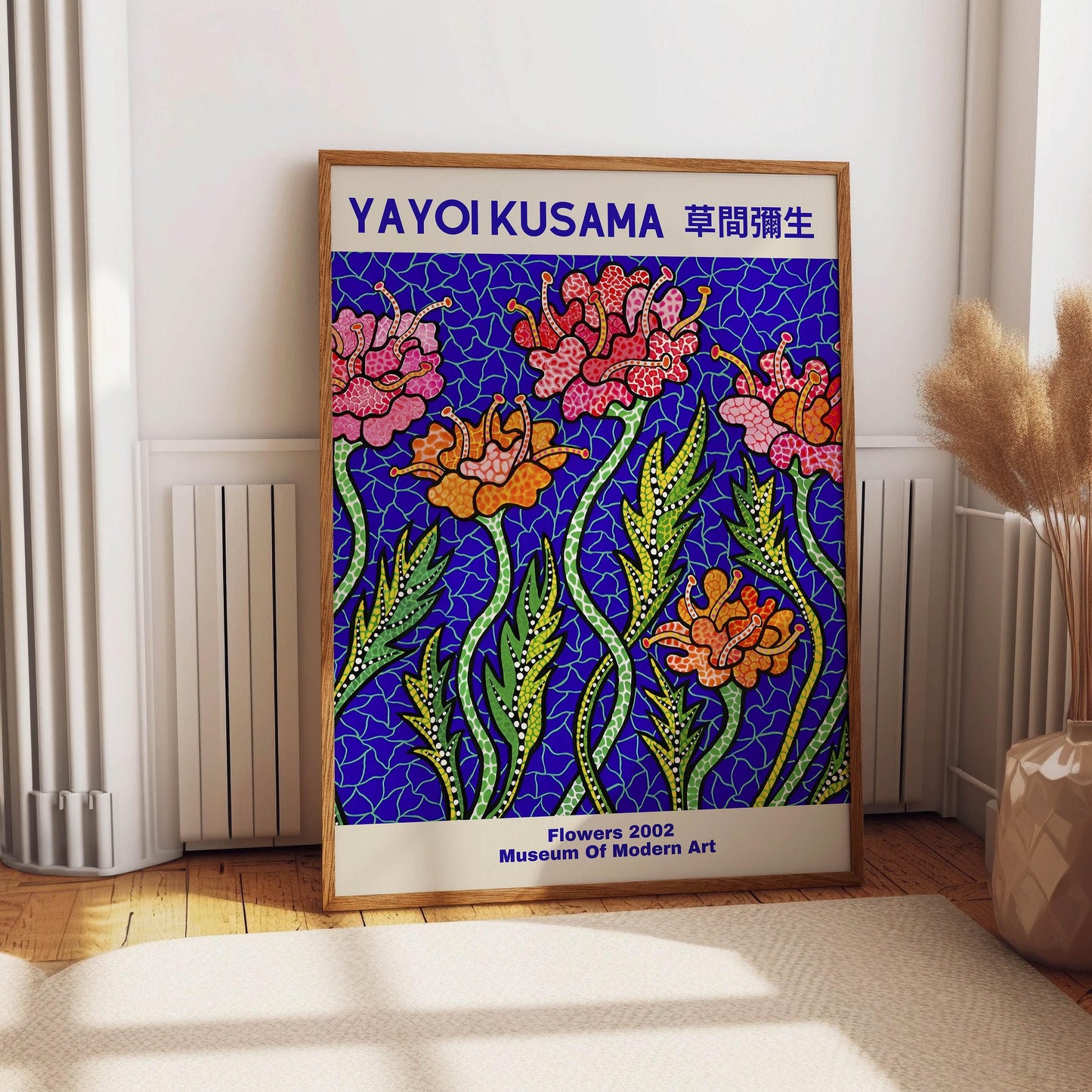 Yayoi Kusama Poster, Japanese Wall Art, Yayoi Kusama Print, Asian Art. Exhibition Poster, Japanese Home Décor, Gift Idea, A2/A3/A4/A5