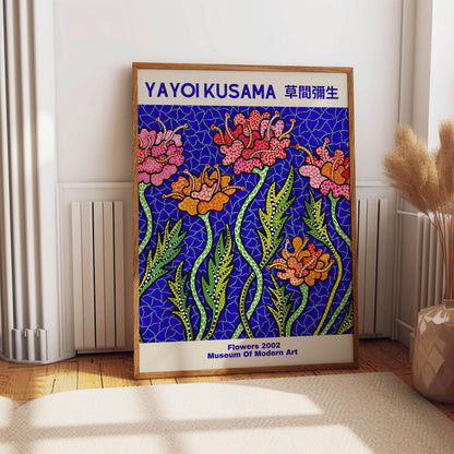 Yayoi Kusama Poster, Japanese Wall Art, Yayoi Kusama Print, Asian Art. Exhibition Poster, Japanese Home Décor, Gift Idea, A2/A3/A4/A5