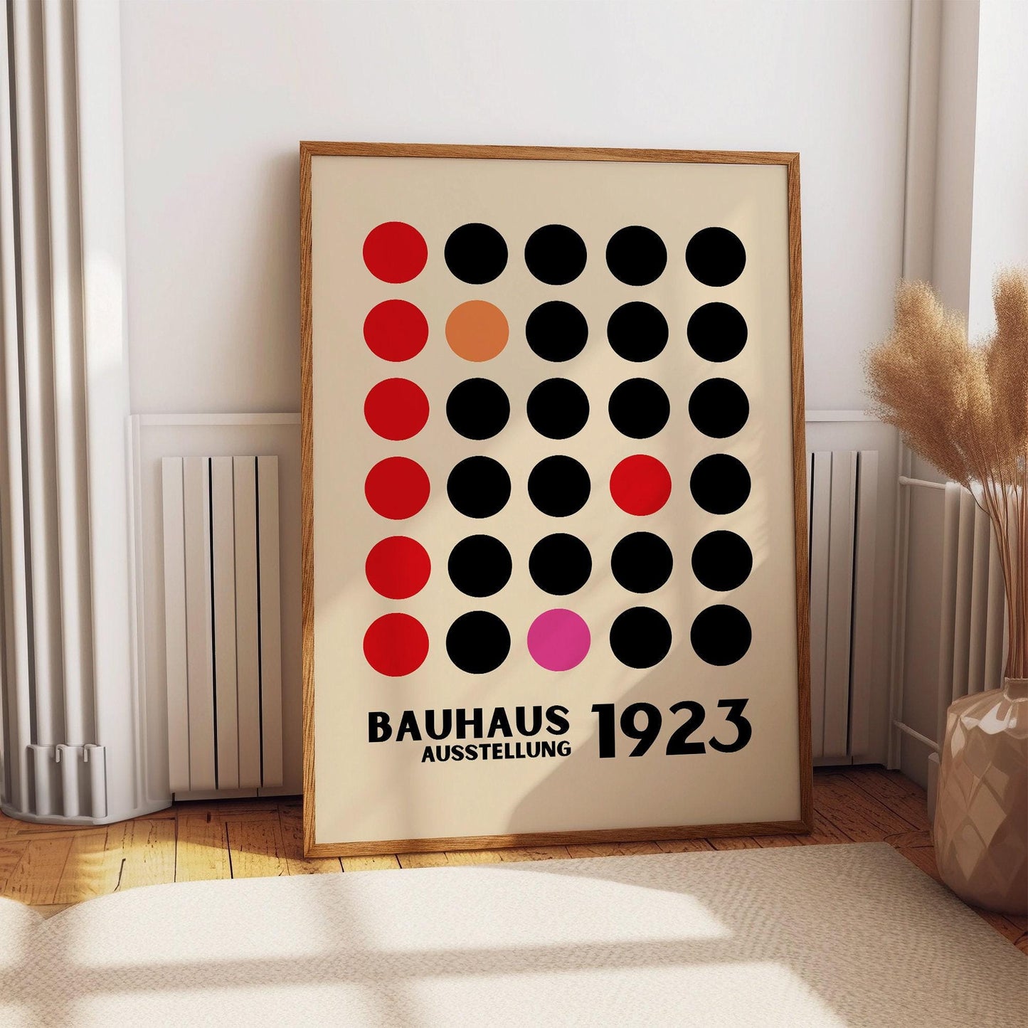 Bauhaus Print: Retro Wall Art, Bauhaus Poster, Minimalist Wall Art, Ultra Contemporary, Bedroom, Home Office Décor, Gift Idea, A2/A3/A4/A5